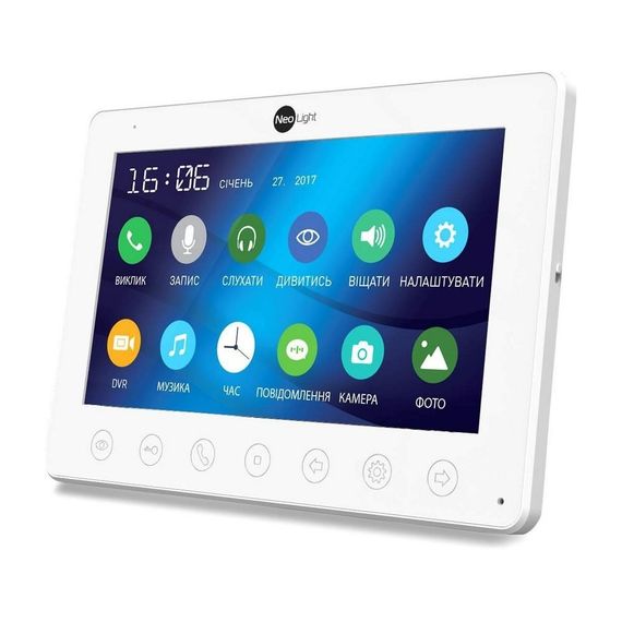 Комплект видеодомофона NeoLight Omega HD и Solo FHD silver | Зображення 6