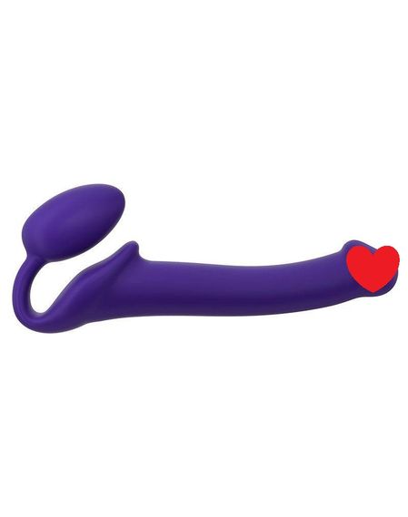 Безремінний страпон Strap-On-Me Violet M, повністю регульований, діаметр 3,3 см Sex Aura
