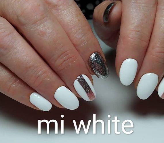 Гель-лак Mi White (білий) 8мл | Зображення 1