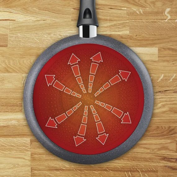 Сковорода Tefal Cook Natural, 28см, алюміній, бакеліт, сірий (B5790602) | Зображення 4