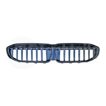 Решетка радиатора BMW 3 G20 18-21/ 3 G21 18-21/ 3 G28 18-21  (глянц. чёрн. Shadow Line), AutoTechteile, 709