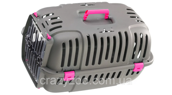 Переноска для собак та котів Ferplast Jet 20 рожева до 8 кг 37x57x33 см 73045099 | Зображення 2