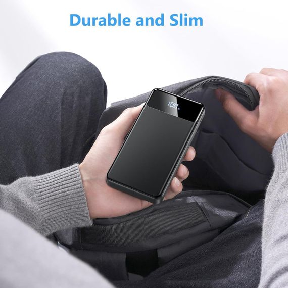 Портативний зарядний пристрій Power Bank OHOVIV 12000 мА·г, PD22.5 Вт, швидка зарядка, USB-C/USB-A | Зображення 5