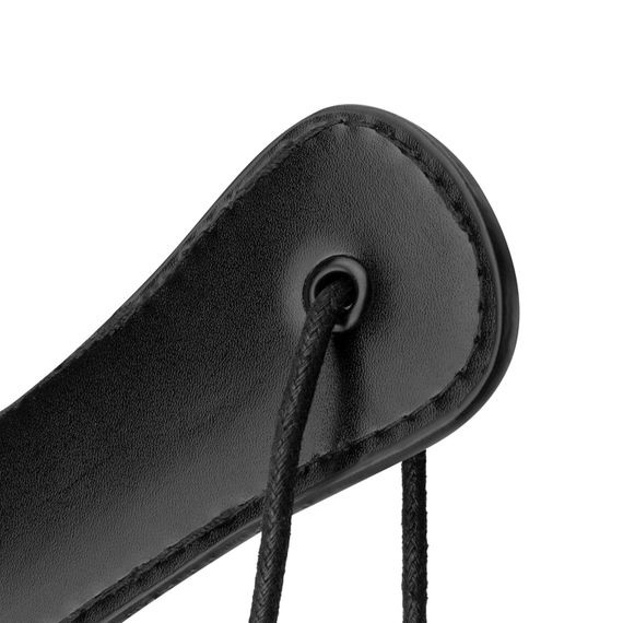 Паддл Bedroom Fantasies: Faux Leather Paddle, чорний | Зображення 4