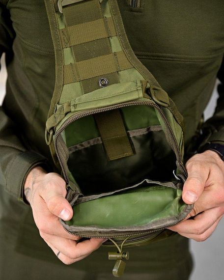Тактична сумка нагрудна laser oliva ПП4627 | Зображення 2