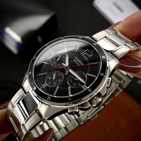 Чоловічий годинник Casio MTP-1374D-1A | Зображення 2
