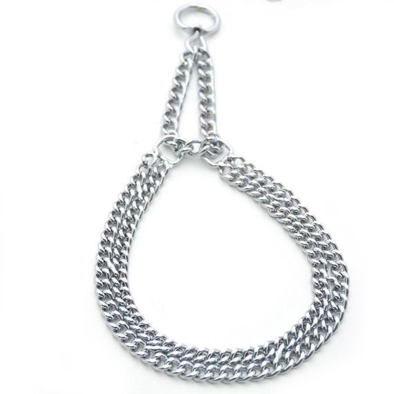 Нашийник удавка цепочка для собак Zoo-hunt металический УЛ 2 УЛ2 2,5 мм 45 см | Зображення 2