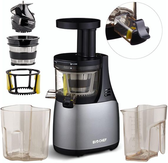 Соковитискач BioChef Synergy Slow Juicer Black | Зображення 5