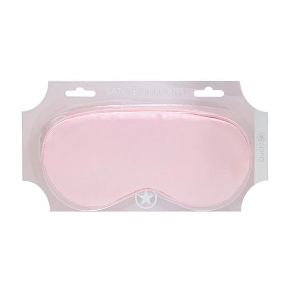 Маска на очі - Ouch! Satin Blindfold Powder Pink | Зображення 4