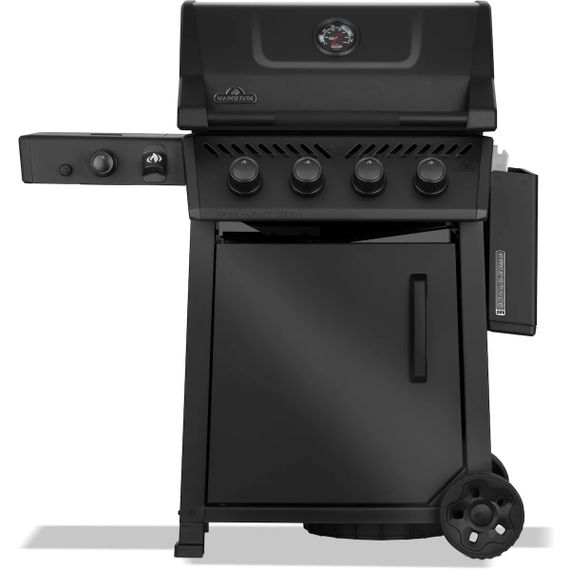 Газовий гриль Napoleon Phantom Freestyle Pro 425 з бічним пальником SIZZLE ZONE та дверкою, чорний мат FP425DSIBPK-1-UA-PHM Код: 013902 | Зображення 4