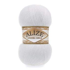 Пряжа Alize Angora Gold No 55 (Алізе Ангора Голд) – 20% вовна, 80% акрил, 100 г / 550 м