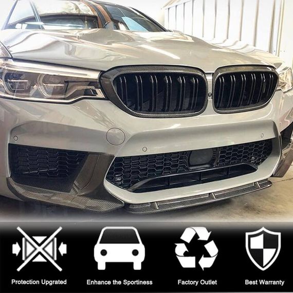 Обведення решітки (2017-2020, Карбон) для BMW 5 серія G30/31 рр | Зображення 1