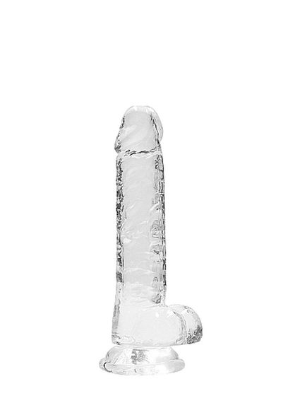Фалоімітатор - Realrock Dildo 7" Transparent sexstyle | Зображення 6
