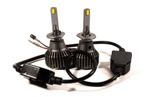 Комплект світлодіодних ламп HeadLight F1X H1 (P14,5s) 52W 12V 8400Lm з активним охолодженням (збільшена