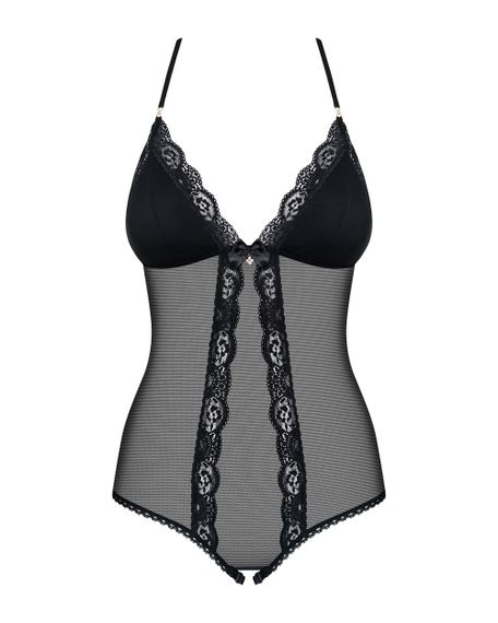 Боді - Obsessive 841-TED-1 Body Black S/M | Зображення 2