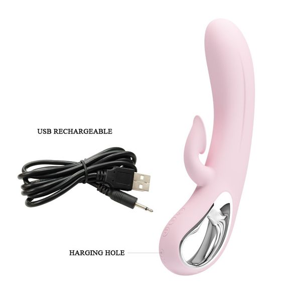 Вібратор - Romance Massage Sucking Vibrator Pink Sex Aura | Зображення 7