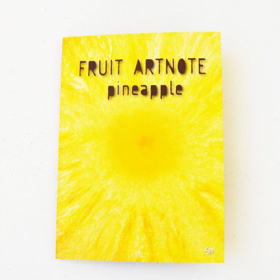 Блокнот 4Profi "Frutti note", pinapple 40 арк. формат В6 902668