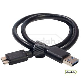 Кабель USB 3.0  на Micro-B - Robotsky Type A 50 см Black