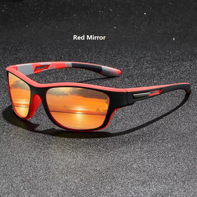 Спортивні сонцезахисні окуляри UV400 унісекс для водіння та спорту red
