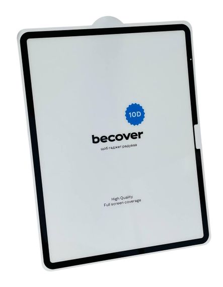 Захисне скло BeCover 10D для планшета Apple iPad Air 13" 2024 (M2) / iPad Air 13" 2025 (M3) - Black