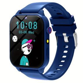 Дитячий розумний годинник із камерою, іграми, моніторингом сну, крокомірром, будильником, калькулятором, ліхтариком та ін.