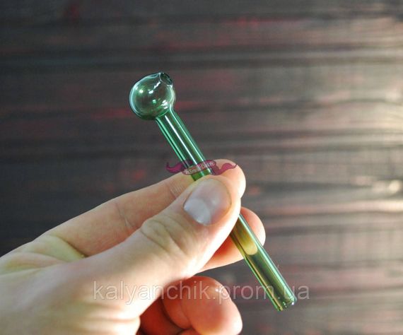 Трубка стеклянная Oil Mini Green