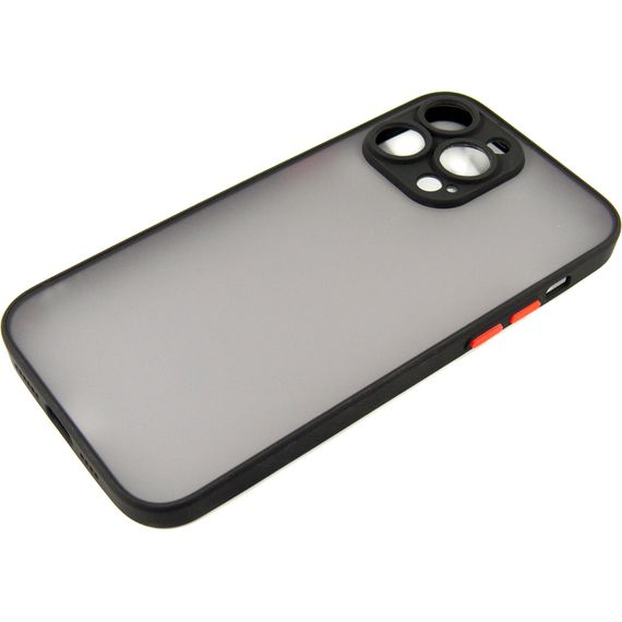 Чохол до мобільного телефона Dengos Matte iPhone 14 Pro Max (black) (DG-TPU-MATT-126) | Зображення 3