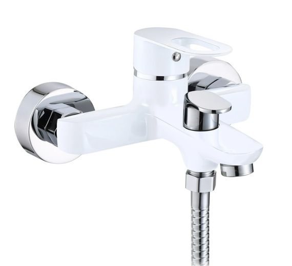 Змішувач для ванни Lidz Latwa 006 (k35) LDLAT006WHI45424 White