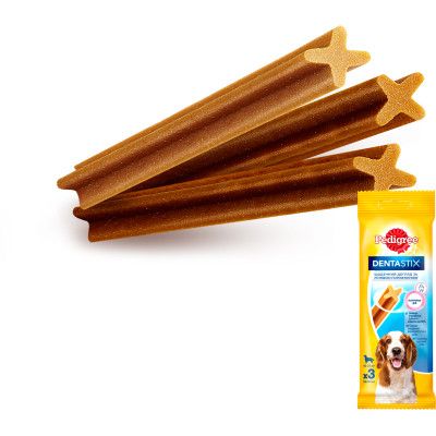Лакомство для собак Pedigree Denta Stix для чистки зубов 77 г (5998749104392/5998749141496) - Топ Продаж! | Зображення 2