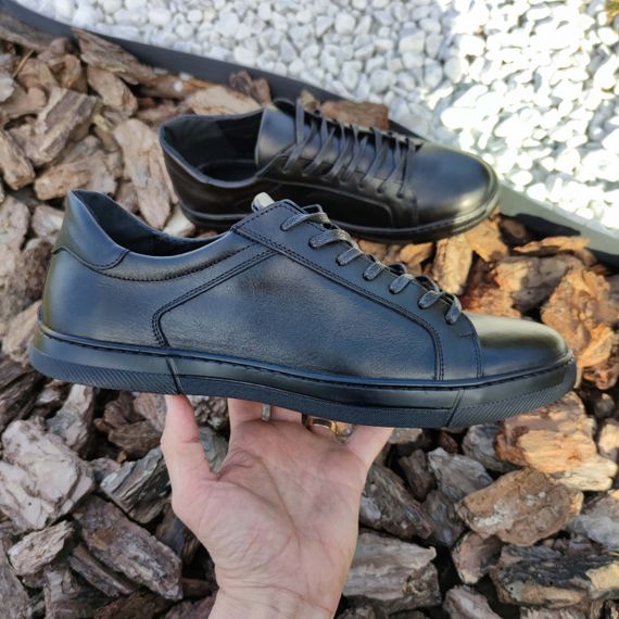 Шкіряні кеди 46 розмір, Чоловіче взуття великого розміру | Зображення 3