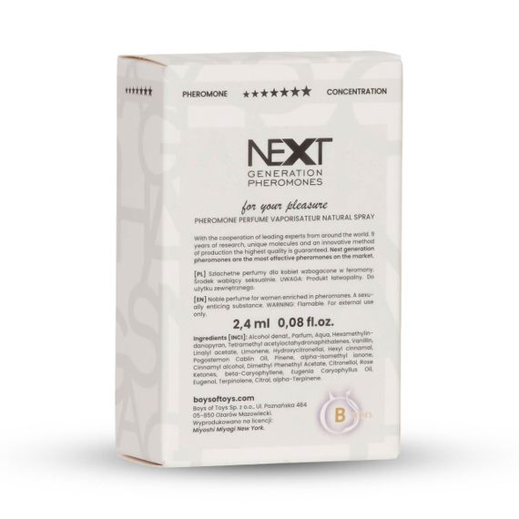 Жіночі парфуми з феромонами - Miyoshi Miyagi Next, 2.4 мл Sex Aura | Зображення 3