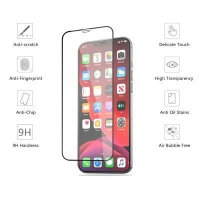 Стекло защитное Drobak Apple iPhone 12 (Black) (222292) (222292) | Зображення 1