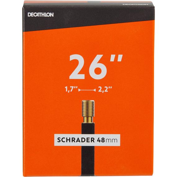 Камера 26x1,7/2,2 з ніпелем Schrader 35 мм - One Size