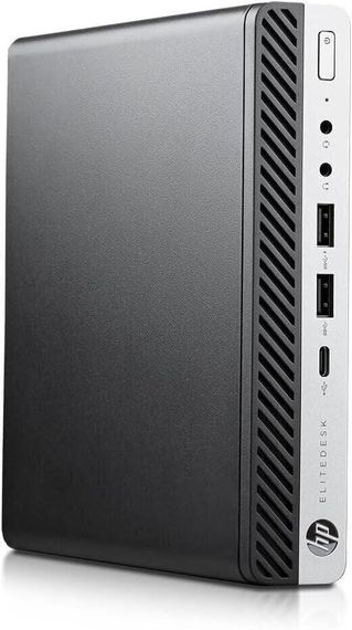 Неттоп HP EliteDesk 800 G5 Mini USFF / Intel Core i5-9600T (6 ядер по 2.3 - 3.9 GHz) / 16 GB DDR4 / NO HDD / Intel UHD Graphics 630 б/у | Зображення 2