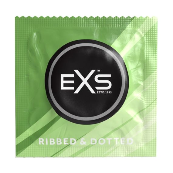 Презервативи - EXS Ribbed And Dotted, 48 шт. | Зображення 1