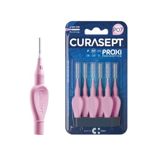 Йоржик міжзубний Curasept PROXI P07, рожевий, 6шт