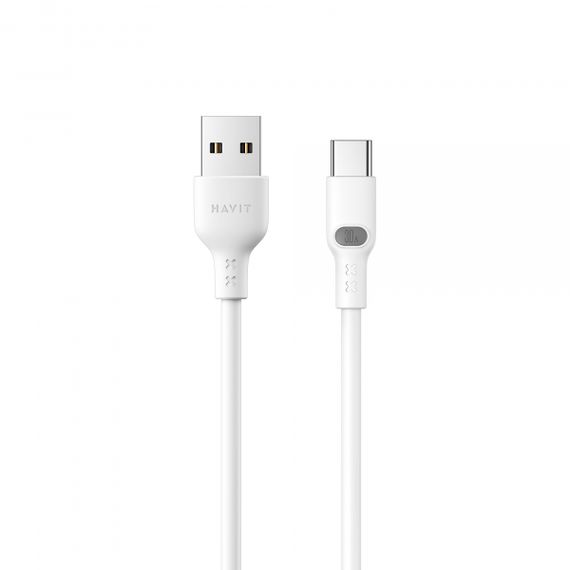 Кабель USB - USB-C HAVIT HV-CB6282 3A 1м White