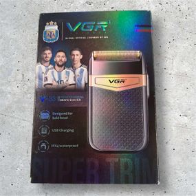 Мужская электробритва VGR V-331 для бритья бороды и усов шейвер для идеальной гладкости