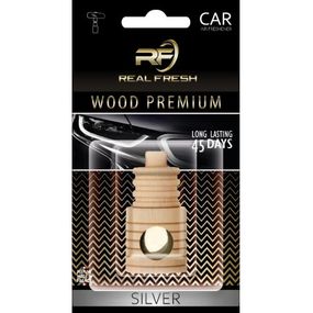 Освіжувач повітря рідкий REAL FRESH "WOOD PREMIUM" Silver 5 мл