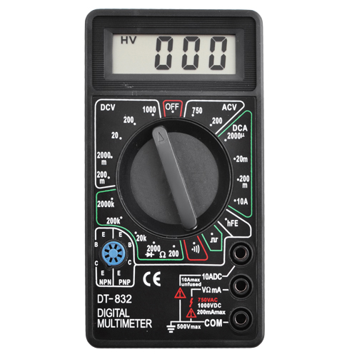 Мультиметр тестер DT 832