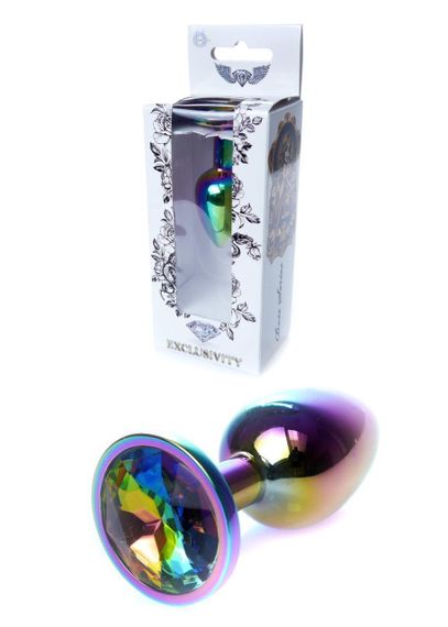 Анальна пробка -Jewellery Multicolour PLUGClear Sex Aura