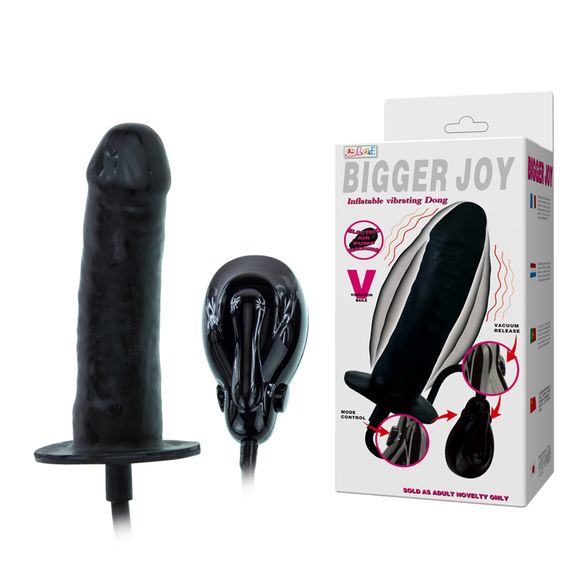 Фалоімітатор - Bigger Joy Inflateable Vibrating Dong