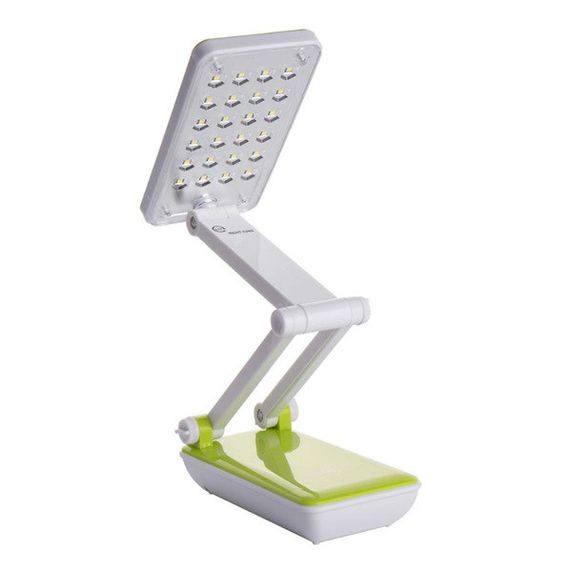 Настільна лампа Topwell 1019 Синя акумуляторна світлодіодна регуляція рівня нахилу. Колір: зелений ES-72