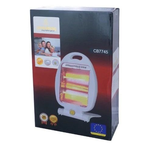 Инфракрасный кварцевый обогреватель Crownberg CB-7745, энергосберегающий кварцевый обогреватель | Зображення 4