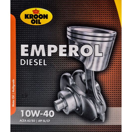 Масло моторное KROON OIL EMPEROL дизель полусинтетика 10W40 1л (34468) | Зображення 1