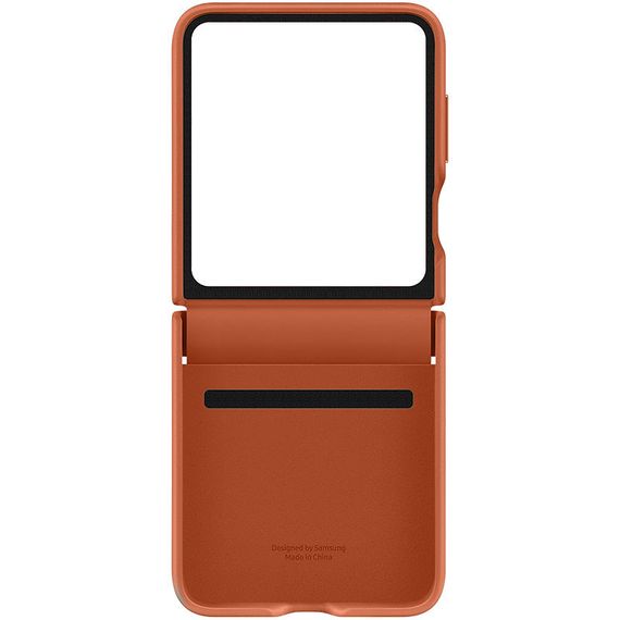 Кожаный чехол Leather Case (AAA) для Samsung Galaxy Z Flip5 | Зображення 4