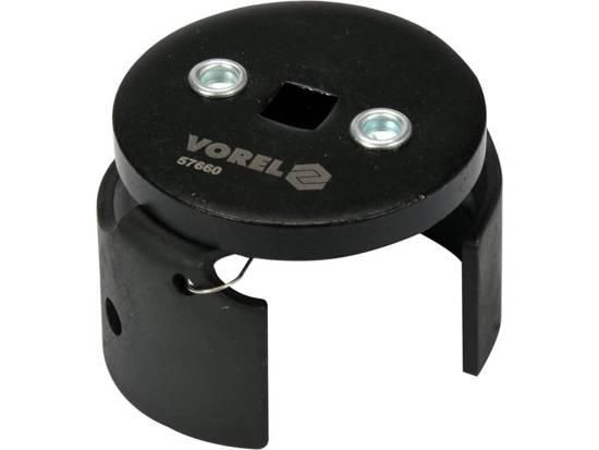 Ключ до оливного фильтру универсальний VOREL : 3/8", Ø64-80 мм VR-57660