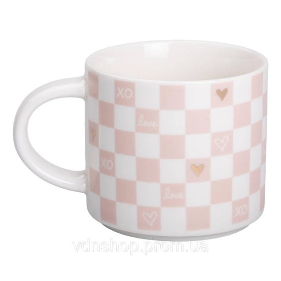 Кружка порцелянова 350 (мл) для кави та чаю RX-N240126WP