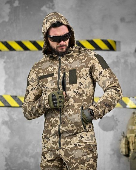 Літній еластичний тактичний костюм fragment 3в1 піксель ДЛ6475 | Зображення 6