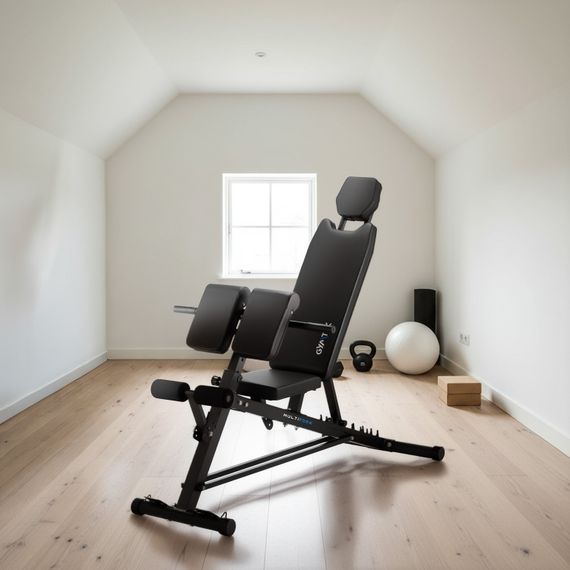 Лавка тренувальна Gymtek XL800 з еспандерами та партою Скотта | Зображення 4